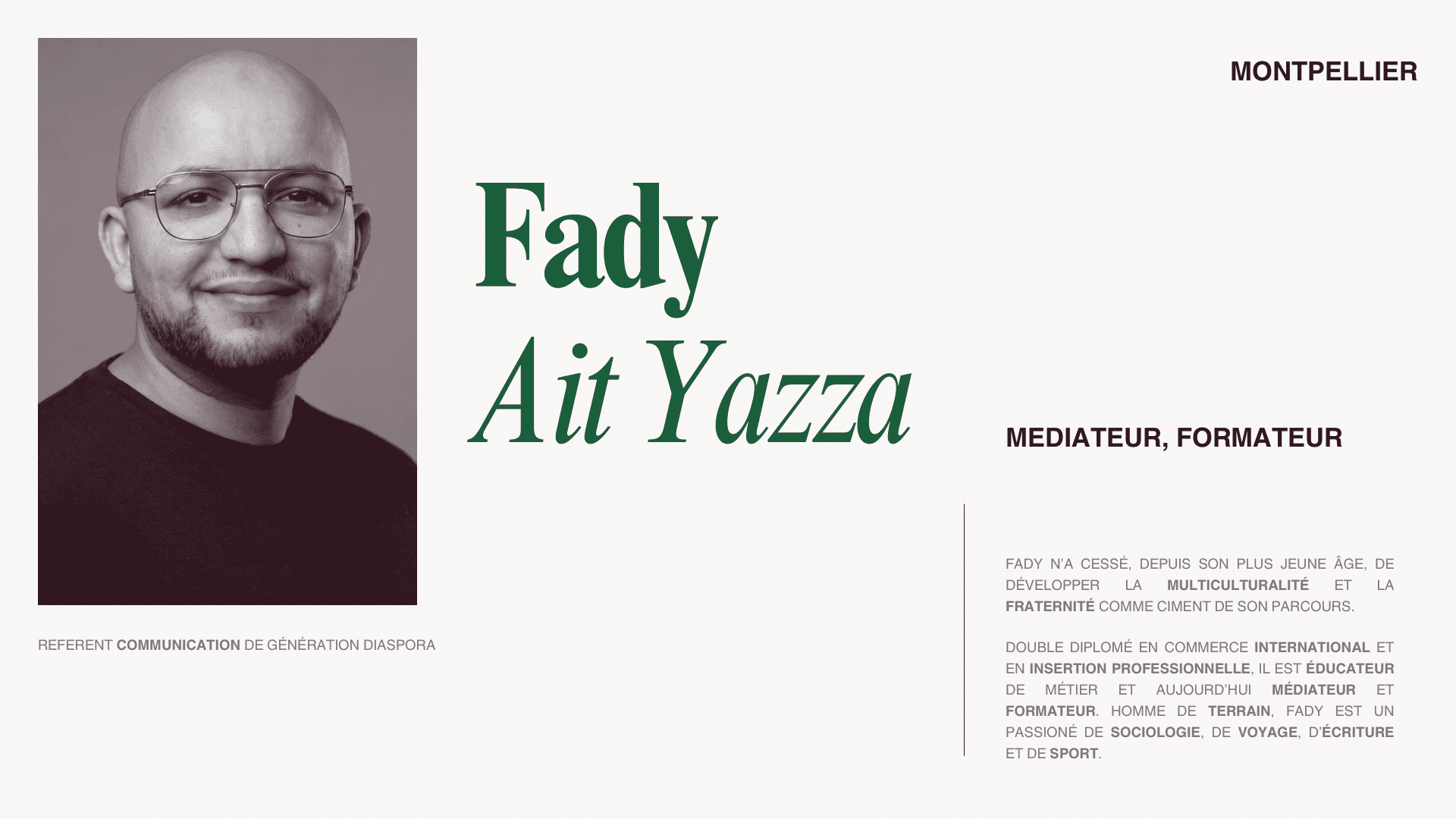 Bio de Fady Ait Yazza